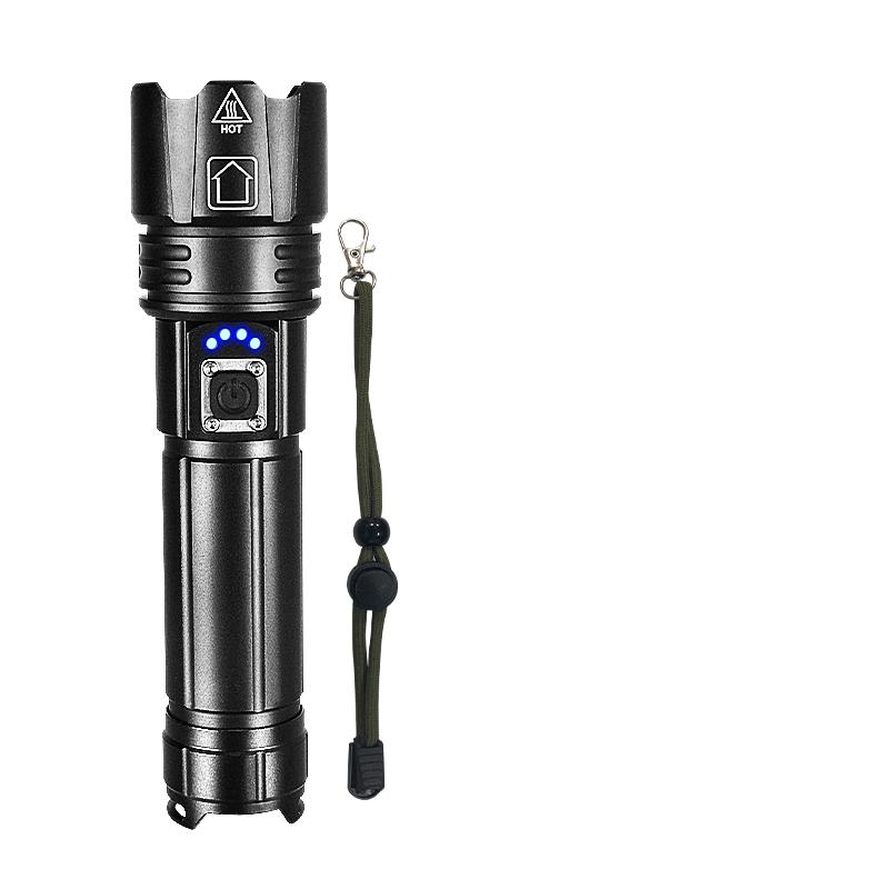 Ultra Powerful XHP360 LED Flashlight Rechargeable Torch Tactical Lantern Outdoor Waterproof Fishing Flashlight With Mobile Power