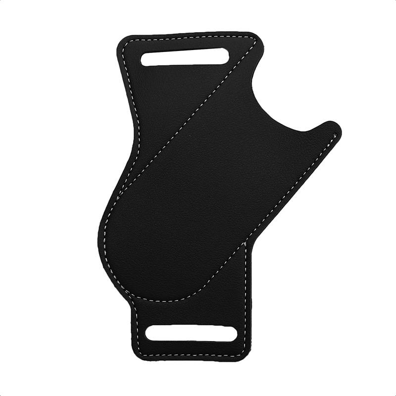 Outdoor Tools For Camping Folding Flick Knife Waist Belt Clip Holder Pocket Knives Anti-Scratch Faux Cowhide Storage Sheath