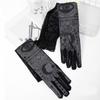 Long Sleeve Gothic Pattern Gloves Wedding Party Bride Mittens Sexy Lace Full Finger Gloves Outdoor Cycling Costume