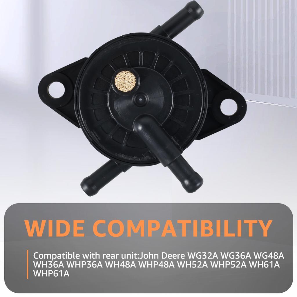 Fuel Pump and Filter Kit Compatible with FR541/600/651/691/730V Plastic Shell Engine Lawn Mower Fuel Pump Replacements