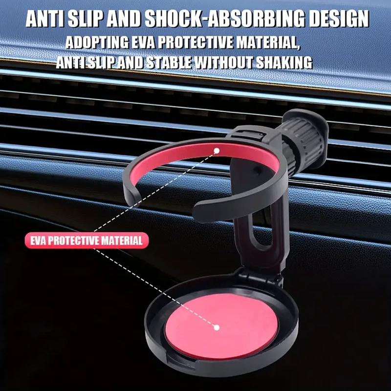 Auto-Wasserbecherhalter Faltbarer multifunktionaler Getränkehalter für Auto-Ausströmer