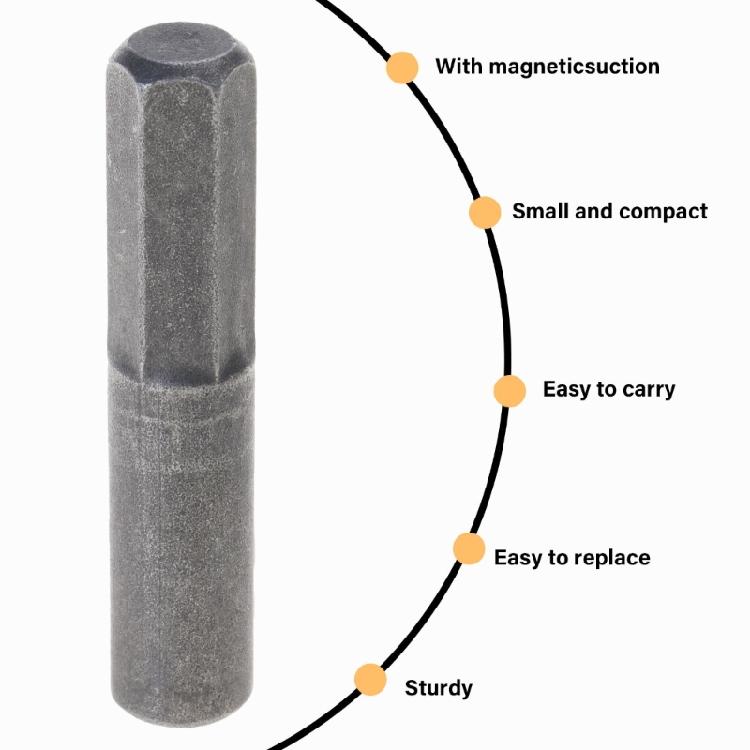 Screw Driver Bit Adapter Bit Set Screwdriver 6.35mm 1/4" Insert Bit Adapter To 4mm Bit Holder Magnetic Bit Adapter