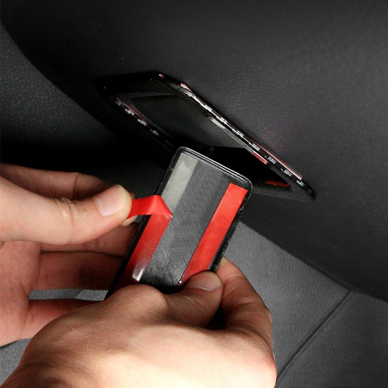 ABS Car Glove Box Co-Pilot Handle Frame Trim Cover Sticker For Toyota RAV4 XA50      2024 2025 Accessories