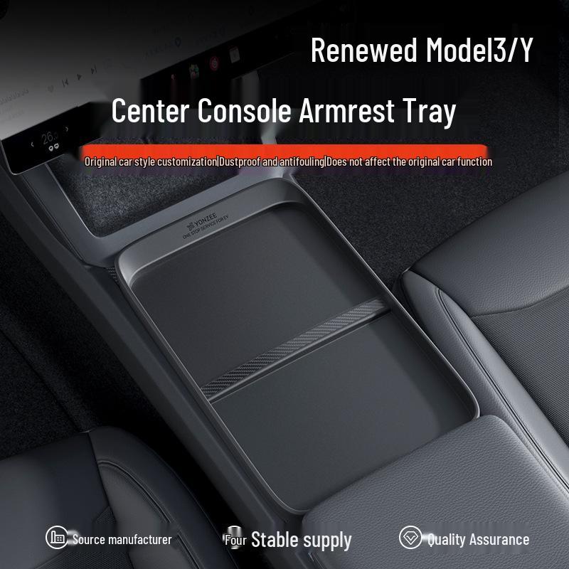 Tesla Model 3/Y Mittelkonsole Armlehne Aufbewahrungsorganizer