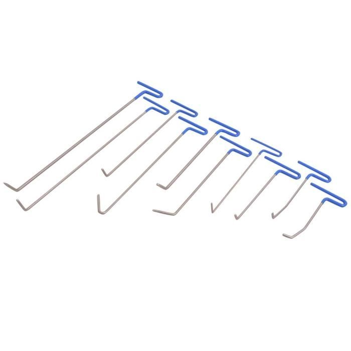 VidaXL Kit de débosselage sans peinture 16 pièces Acier inoxydable