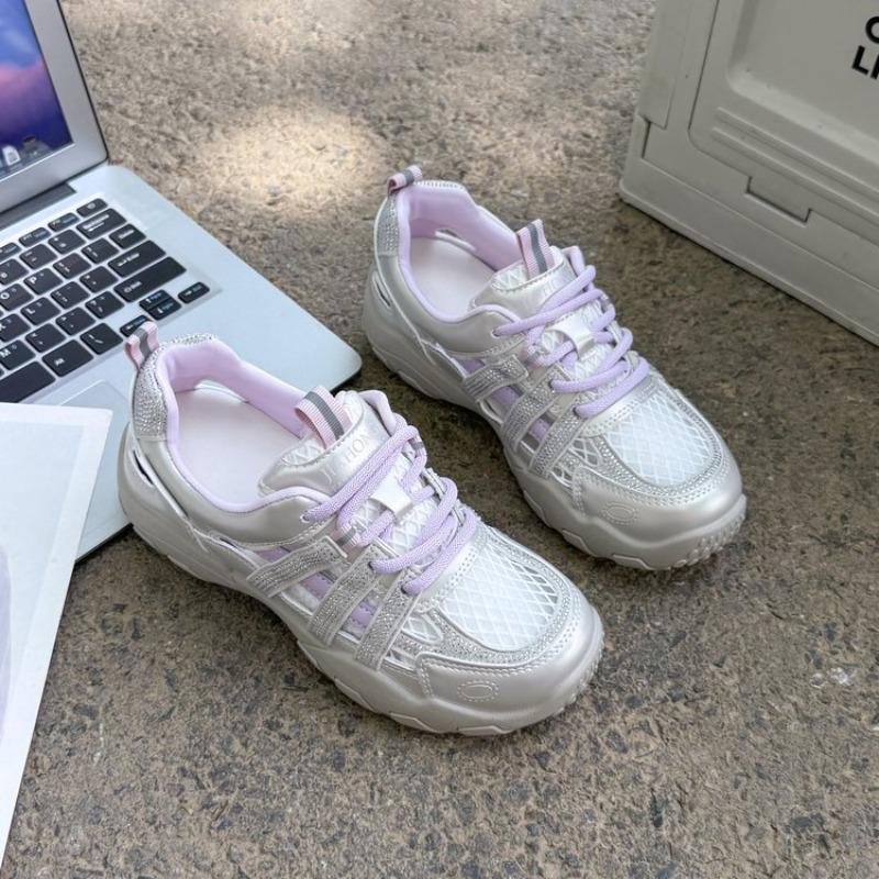 

Мода 2025 НОВЫЙ Весна Лето Простой, стильный и прочный Низкий верх Дышащий Повседневный Универсальный Увеличивающая рост подошва Трендовый 40