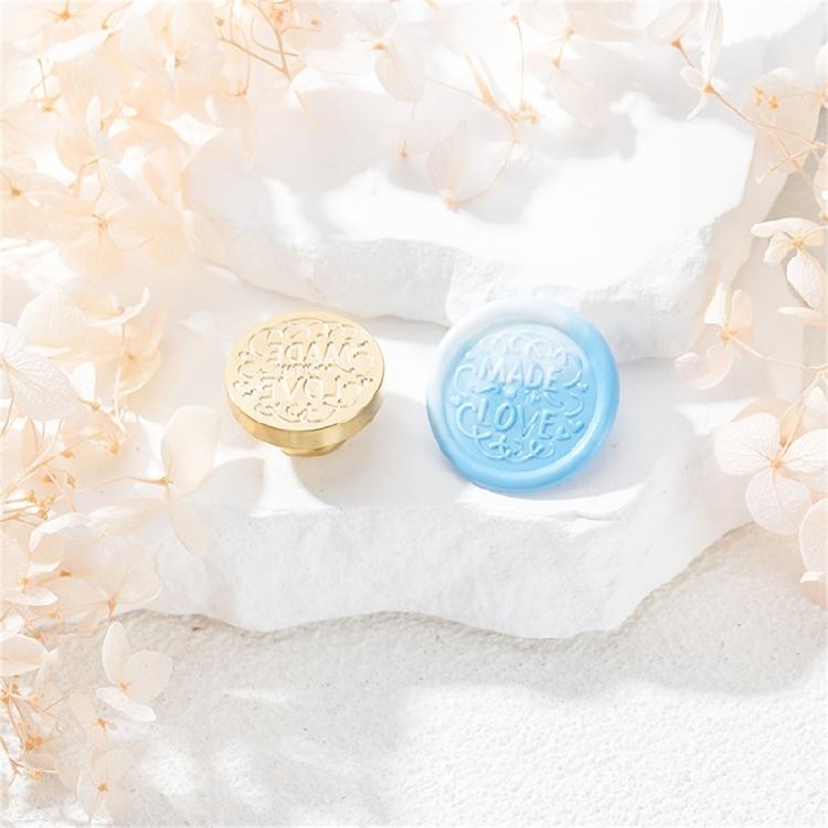 Sealing Wax Stamp English Series Wax Seal Stamp for Gift Wrap Scrapbooking Decor
