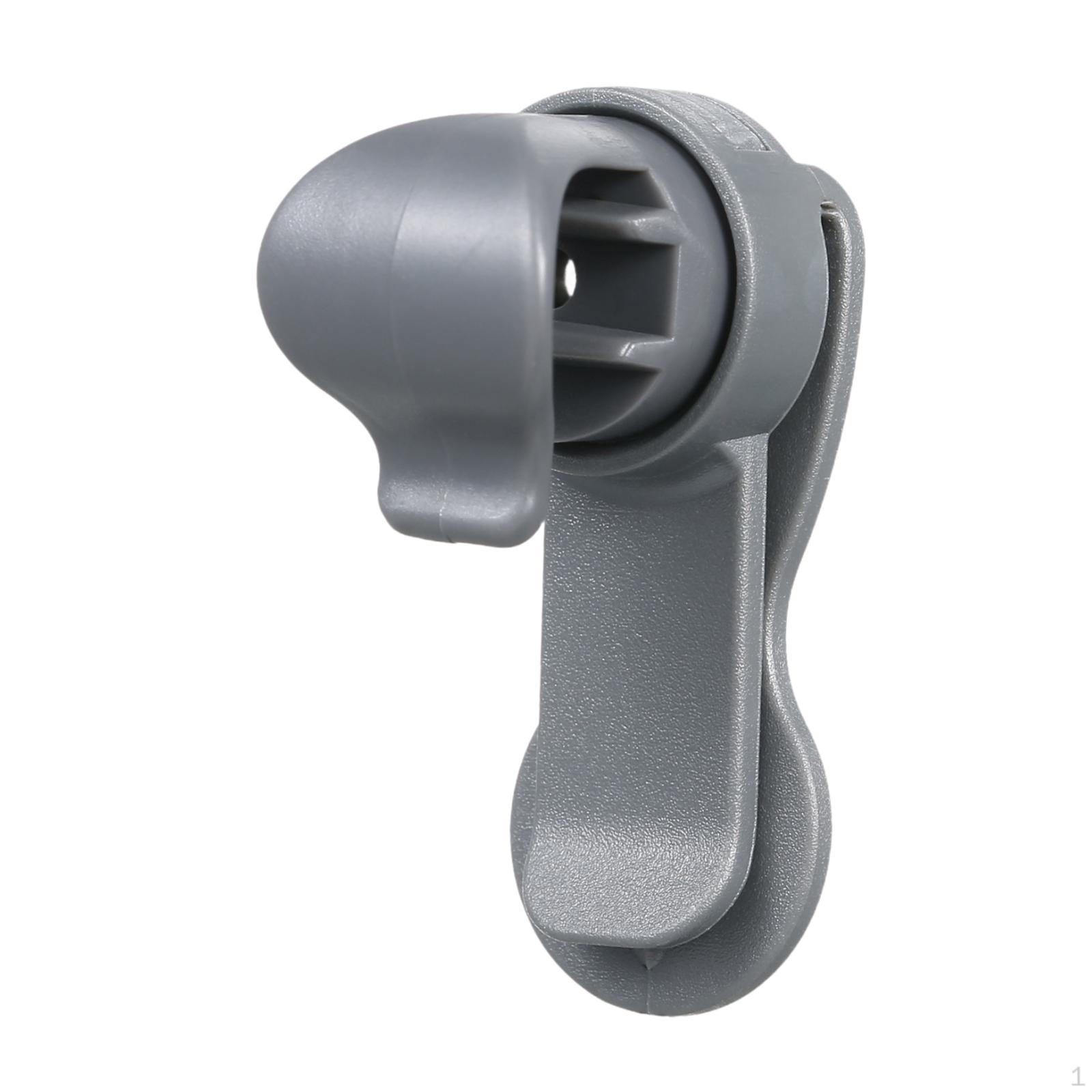 

Hydration Pack Clamp Auto Locking Clip Convenient Universal Portable Bladder Tube Magnetism сірий колір