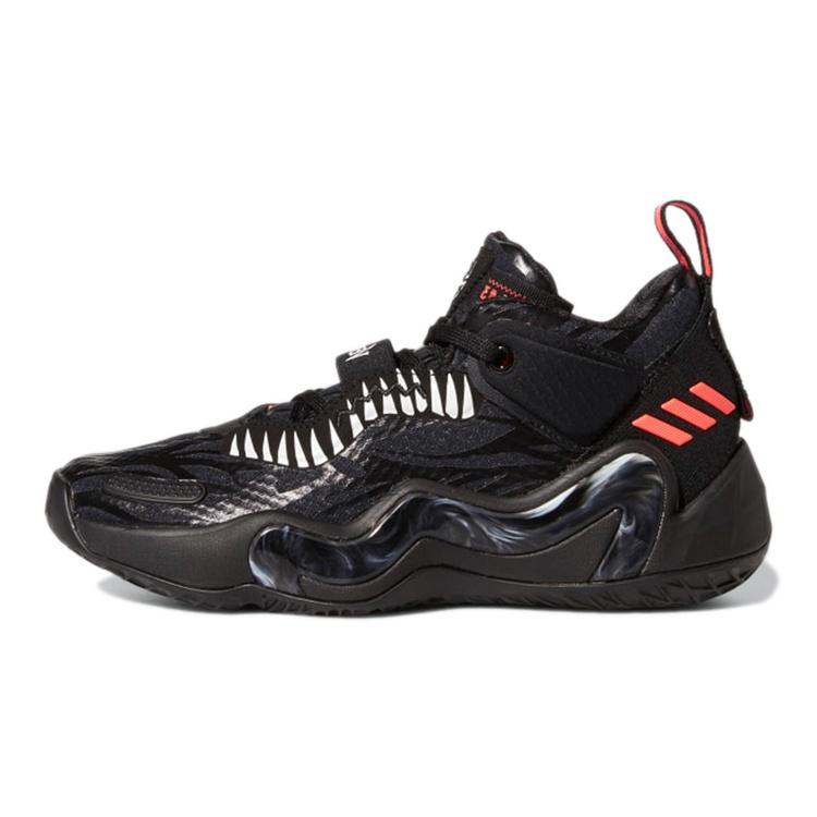 (GS) adidas Marvel x D.O.N. Issue #3  Venom Carnage - Carbon Signal Pink  Kids  GZ5495 EU 37⅓