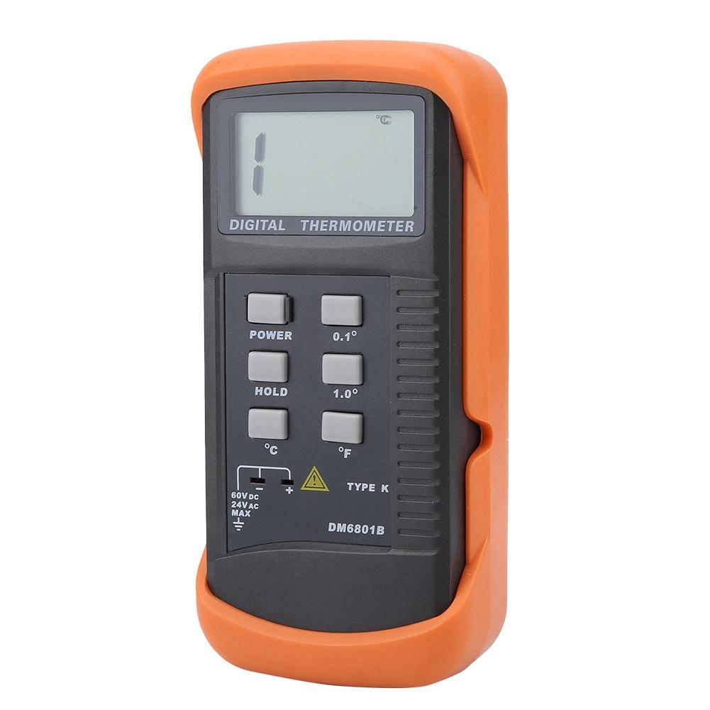 

Одноканальный цифровой термометр-датчик термопары типа K, измеритель температуры 501300 градусов C