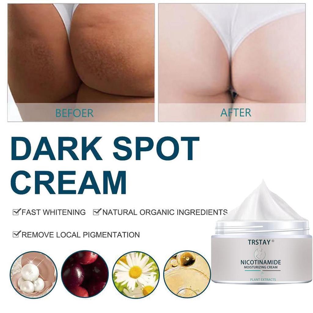 Whitening cream brightens the skin, deeply moisturizes, reduces wrinkles and fine lines, tightens the skin, and improves elasticity