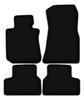 BASIC Black Velour Floor Mats For: BMW I4 G26 0 (2021-2022)