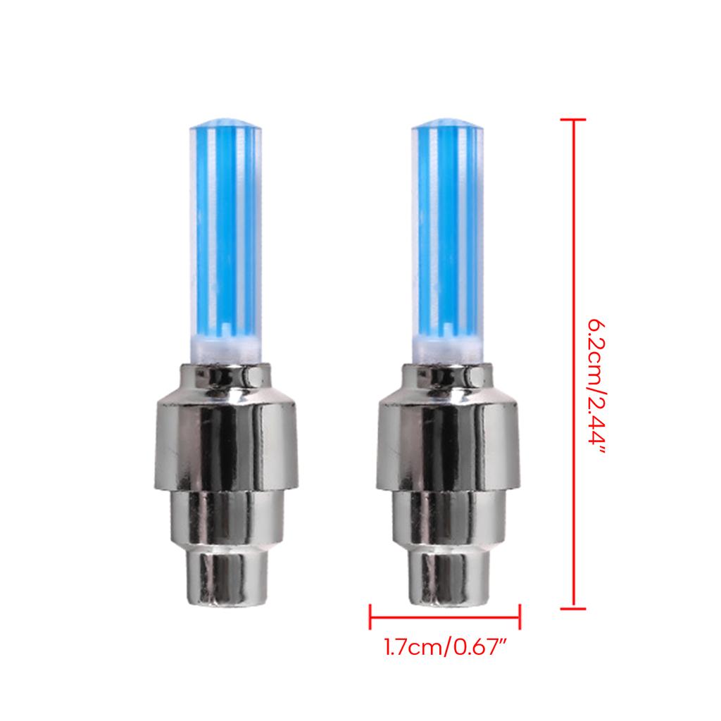 2pcs Motion Sensor Bike Wheel Lights Waterproof and Durable Wheel Lights Automatic Light Up Wheel Lights for Bike Car