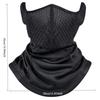 Fleece-Lined Winter Cycling Mask - Warm Neck & Face Protector for Outdoor Riders, Men's Headgear