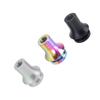 M12x1.25 Car Gear Shift Knob Boot Retainer Universal Shift Knob Adapter Connector Aluminum Shift Boot Retainer Rustproof