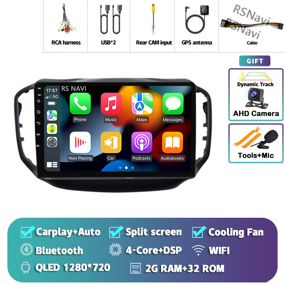 

Android 14 Carplay Auto для Chery Tiggo 5 2014 - 2018 Автомобильный радиоплеер Мультимедиа стерео AI Voice 360 Камера Навигация Видео BT