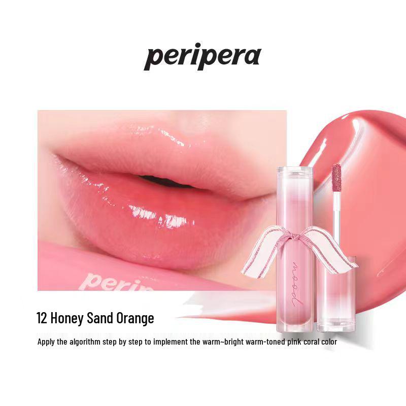 

Peripera Korea Rock Candy Ink Luminous Блеск для губ - Увлажняющий, Стойкий цвет, Аутентичный женский макияж