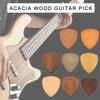 Heart Shape Guitar Pick Enduring Wood Acoustic Guitar Pick Ukulele Plectrums Electric Guitar Pick Guitar Accessories