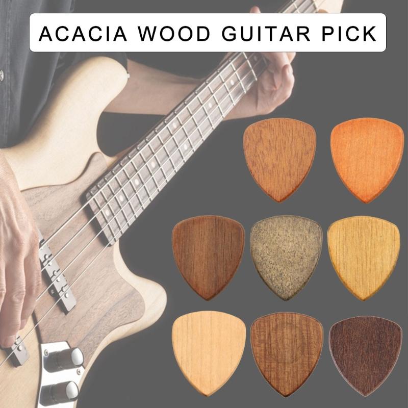Heart Shape Guitar Pick Enduring Wood Acoustic Guitar Pick Ukulele Plectrums Electric Guitar Pick Guitar Accessories