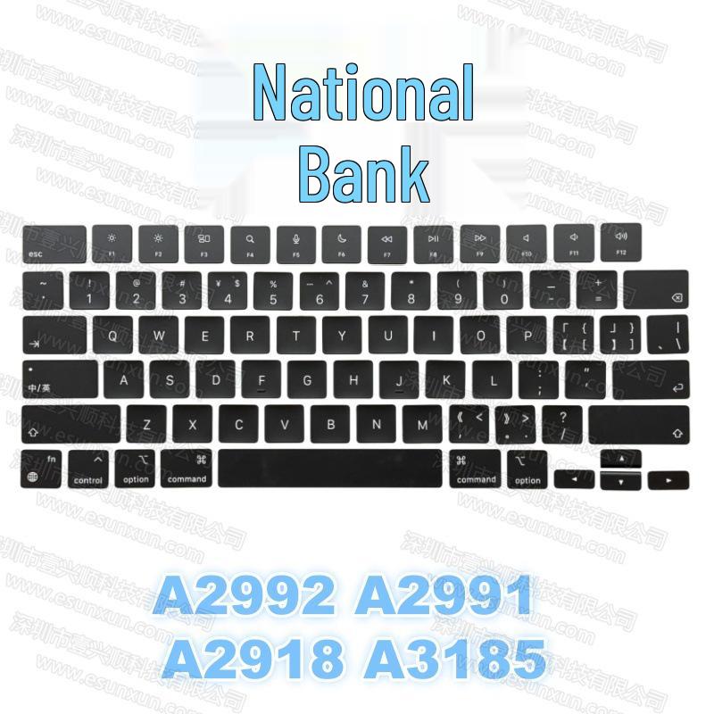 Tasti di ricambio per MacBook Modelli A2442, A2485, A2991, A2992, A3112, A3185, A3186, A3401, A3403