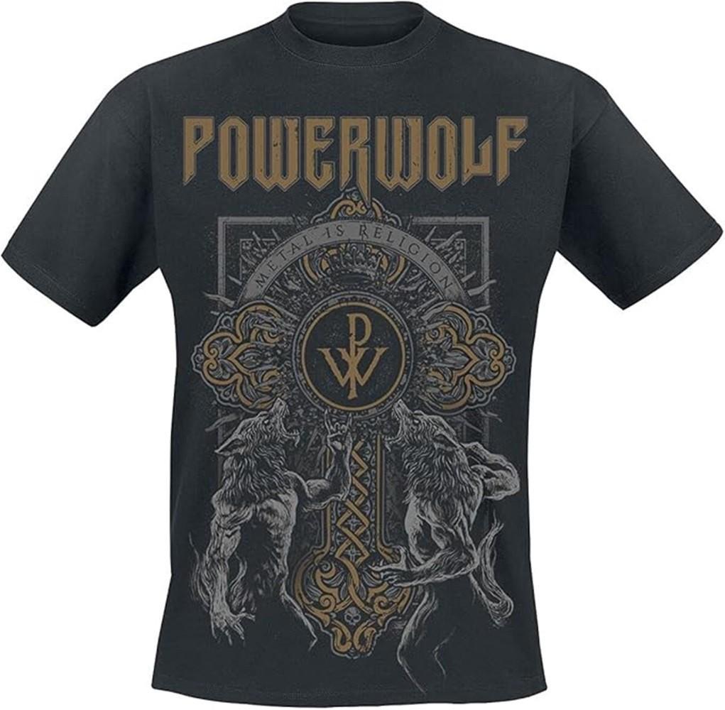POWERWOLF Wolf Cross T-Shirt XL