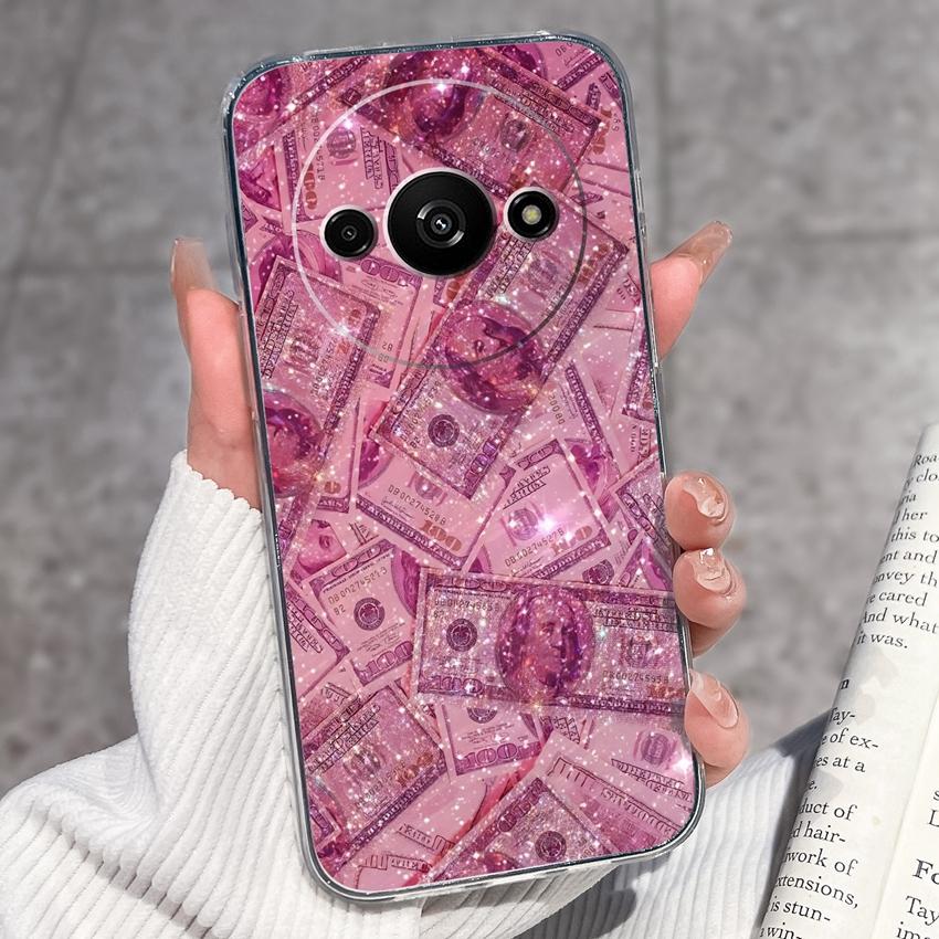 

Для Redmi A3 Pro A4 A5 A1 A2 4A 4X 5A 6A 7A 8A 9A Turbo 4 Смешной мультяшный кот Чехол для телефона Прозрачный силиконовый Противоударный Защитный чехол Для Redmi Capa Redmi A3