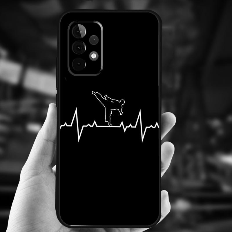 Kung Fu Taekwondo Karate Case For Samsung Galaxy A32 A56 A16 A15 A22 A52 A54 A14 A26 A36 A55 A35 A05 A06 A53 A33 A13
