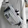 Men's Trendy Harajuku Crossbody Chest Bag - Versatile Sports & Workwear Shoulder Bag, Portable Student Waist Bag.
