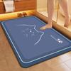 Ultra-Absorbent Diatomaceous Earth Bath Mat - Quick Dry, Non-Slip, Soft & Comfortable For Bathroom