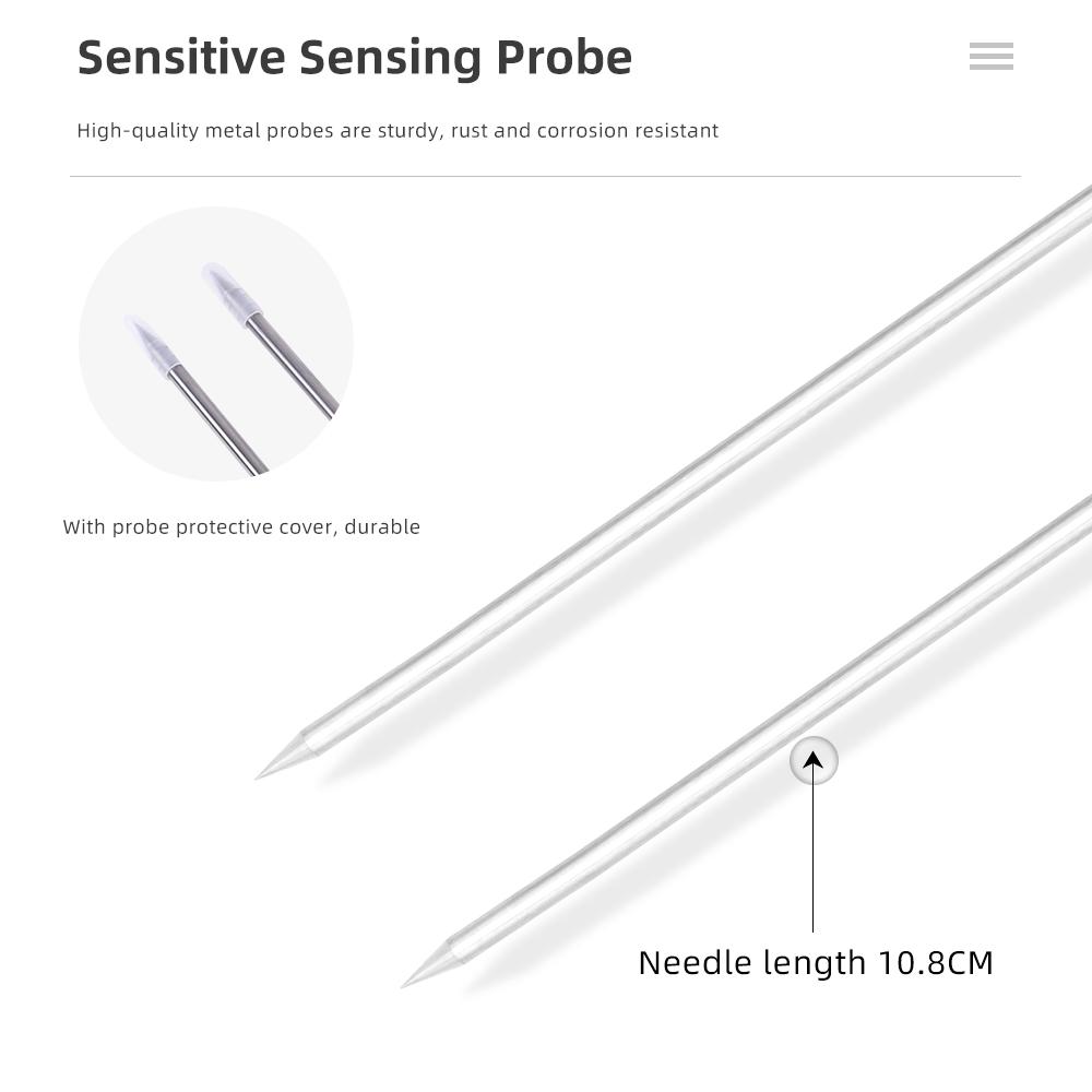 TK100W High-precision Professional Wood Sawdust Powder Moisture Meter Bamboo Powder Paillasse Hay Bale Peat Hygrometer