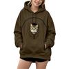 Pet Pouch Hoodie Cat Hoodie Big Size With Pouch Pull Pocket For Dogs Hoodies Front Cats Dogs Carrier Sweatshirts Side Zip Pocket