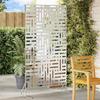 VidaXL Privacy Screen 180 Cm Galvanized Steel 868554