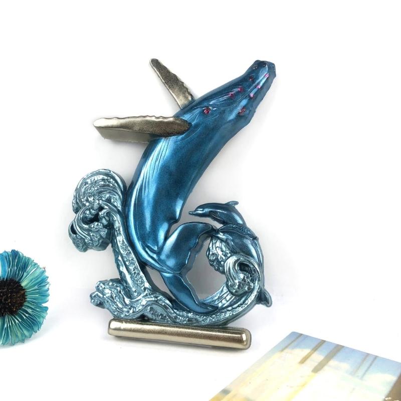 Diy Crystal Drop Glue Aromatherapy Gypsum Abrasive Three-dimensional Dolphin Jewelry Ornaments Pendant Silicone Mold