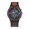 Men's Fashionable Large Dial Wooden Quartz Watch