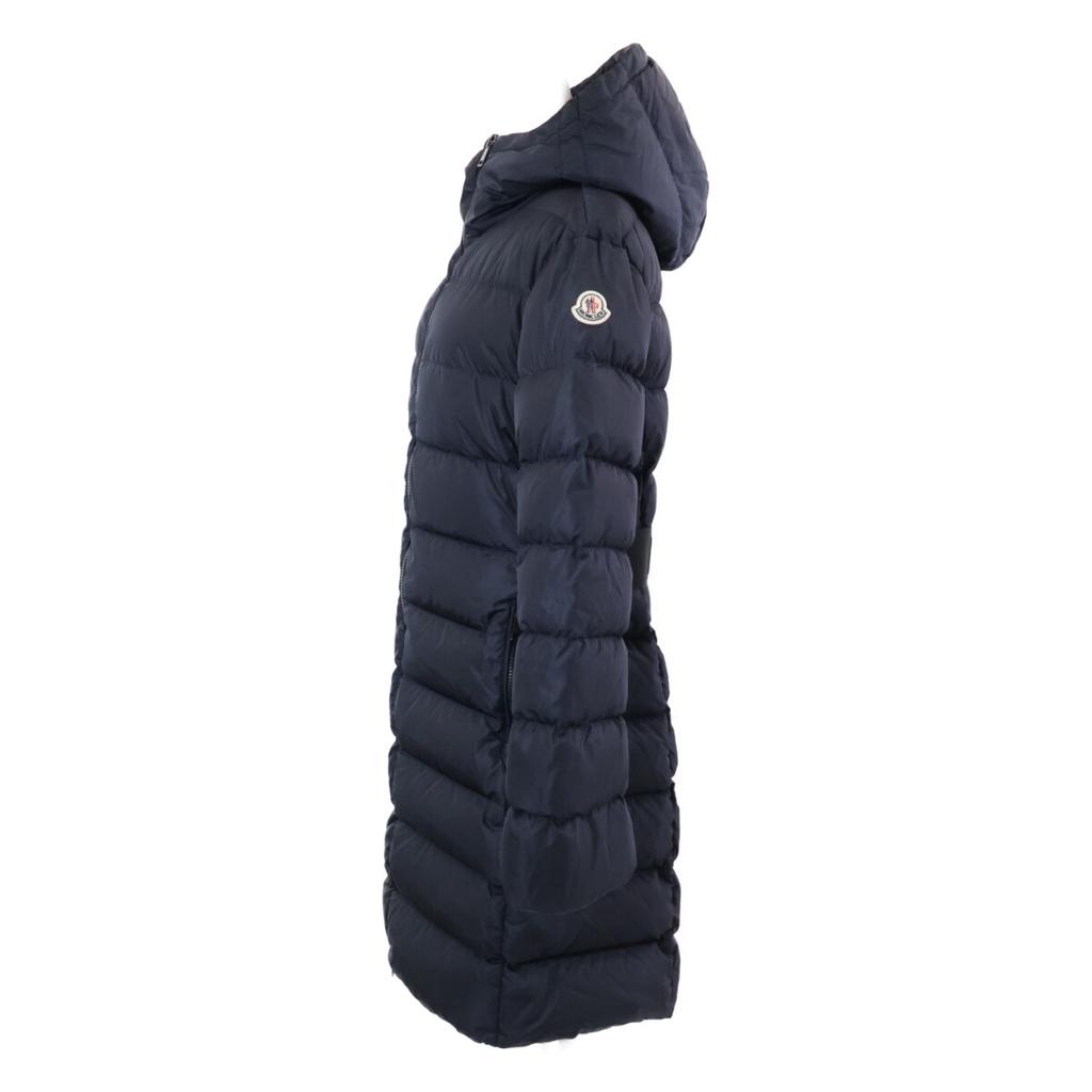 MONCLER Domestically authorized Dombes long down jacket coat 2 NavyUsed