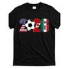 European Size International Soccer Tournament T ShirtMen's Casual Graphic Print T Shirt Short Sleeve Crew Neck Fashion Tops Soft Comfortable Summer