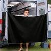 RV Privacy Curtain With Magnetic Rope Waterproof Large Adjustable Cover Outdoor Camping Curtain 600D waterproof Oxford cloth