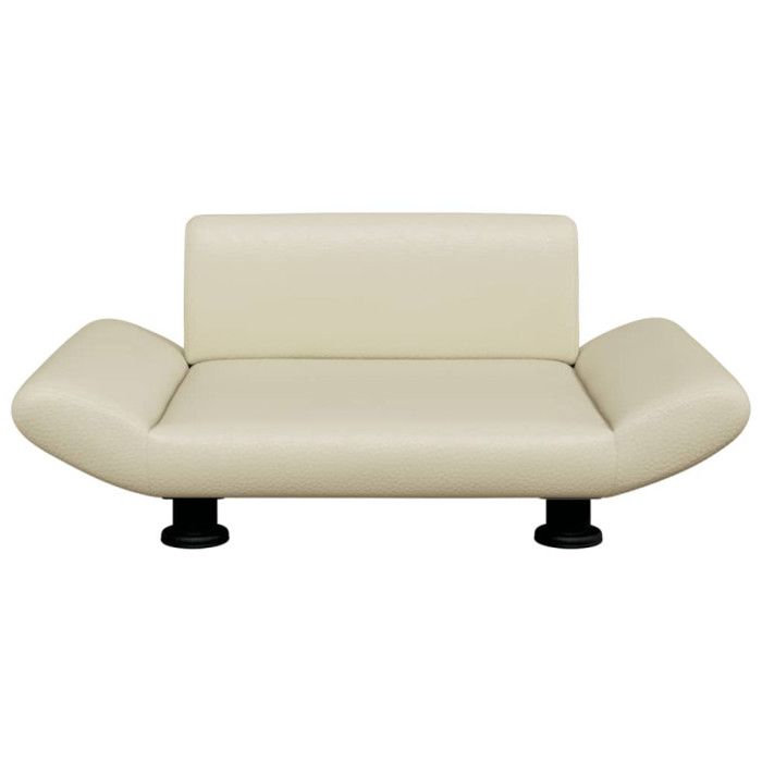 VidaXL Dog Bed Cream 70x45x28 Cm Faux Leather 172002