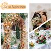 7.5 Ft Metal Arch (Two Way Assemble) for Wedding Garden Bridal Party Decoration Arbor