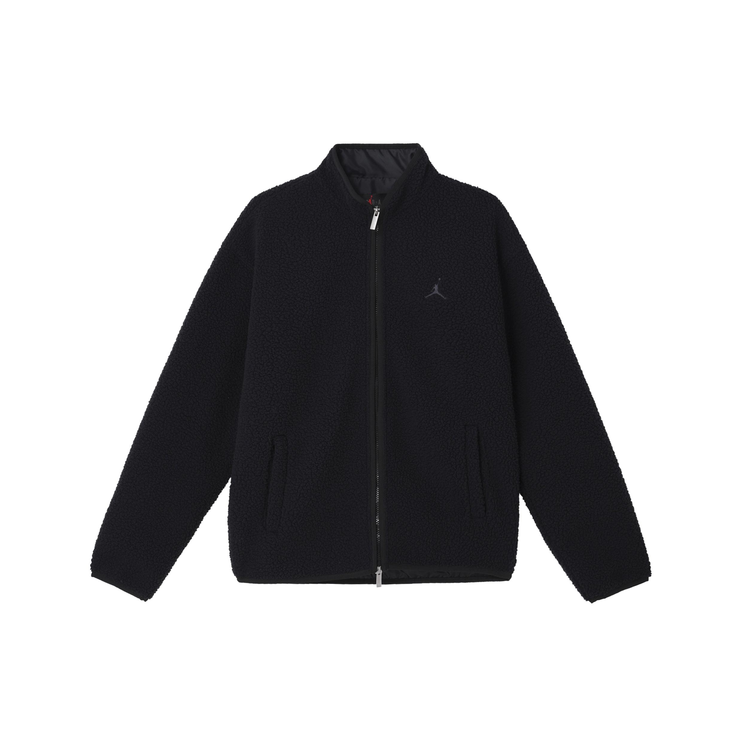Air Jordan Flight High-Pile Fleece Jacket Asia Sizing Black Men s FV7449-010 M
