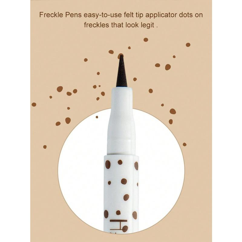 1ml Natural Freckle Pen, High Pigment & Waterproof, Easy To Apply, Creates Refined Makeup Look, Suitable For Parties, Festivals, Daily Makeup