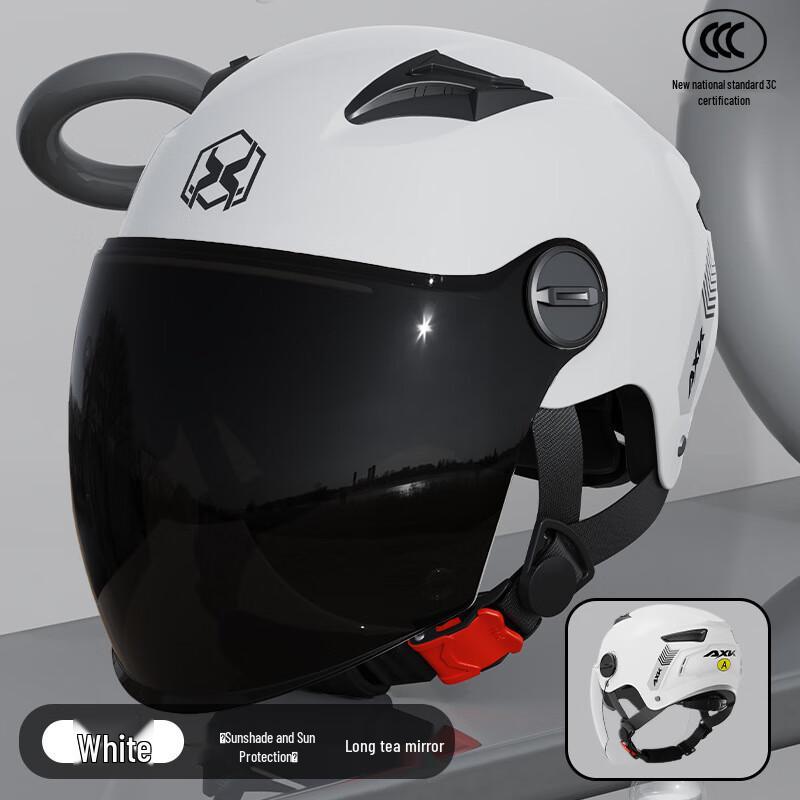 Tang Jun Men's Summer Electric Motorcycle Helmet