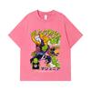 275 GSM Washed T-shirts 100% Cotton Dragon Ball V3 Piccolo Print Unisex Heavy Cotton T Shirt