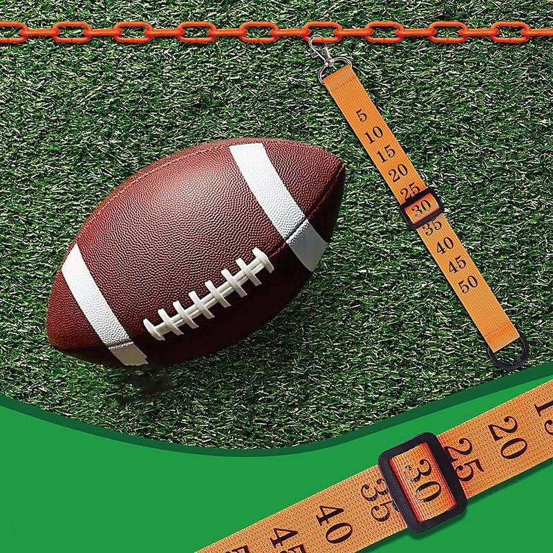 

Nylon Chain Clip 4PCS Nylon Soccer Official Gear Orange Referee Gear For Daily Training Linesman Umpire Equipment For High оранжевый