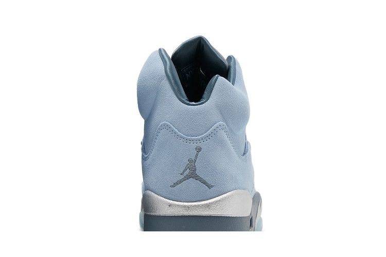 Women's Sneakers Jordan 5 Retro Bluebird (Women's) Photo Blue/Football Grey-Metallic Silver-White