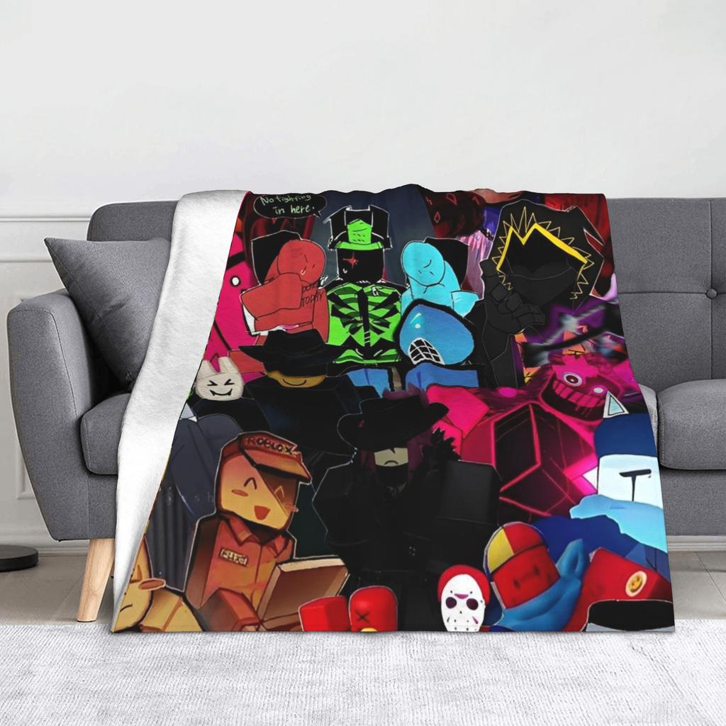 Azuretime Anime Fleece Blankets Azure Two Time Forsaken Awesome Throw Blanket for Home Hotel Sofa 125*100cm Quilt