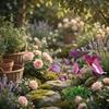 Simulated Butterfly Gardening Flower Arrangement Forest Decoration Butterfly Ornament