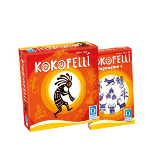 MTS Games Kokopelli Base Game + Expansion Set (Includes 2 Korean Rulebooks + Correction Stickers + 5 Korean Cards)