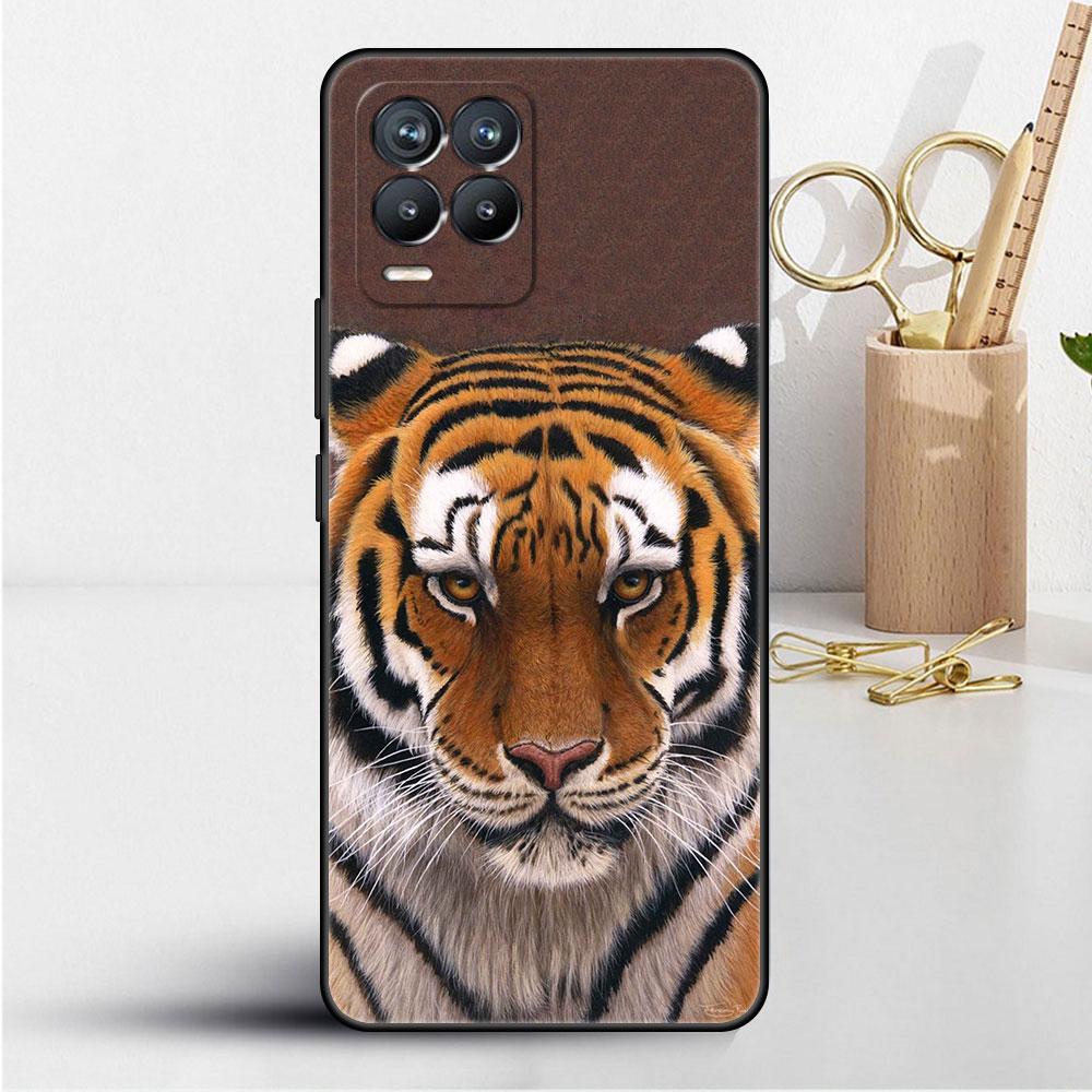 

Мягкий чехол из ТПУ для Realme 8 C21 9 Pro 8i 9i GT Neo 3 2 C3 7 6 C21Y C15 C11 C35, силиконовый чехол для телефона Tiger Cool Realme GT Neo 3