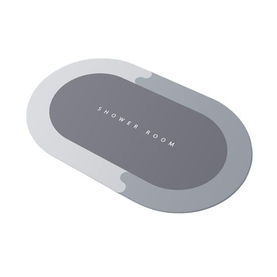 Bathroom Floor Mat Quick Absorbent Quick-Drying Anti-Slip Backing with Anti-Stain Deodorizer Multipurpose Bath Shower Sink Kitchen Carpet